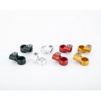 Motocorse Billet Terminals Kit for Linear Steering Damper Ends - MV Agusta F4 & Brutale / Dragster 800 RR / RC Motocorse Billet Terminals Kit for Linear Steering Damper Ends - MV Agusta F4 & Brutale / Dragster 800 RR / RC